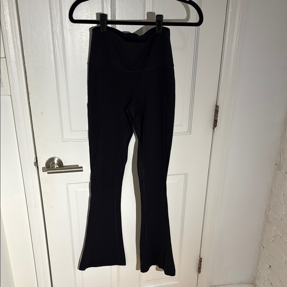 lululemon athletica Black Flare Leggings
